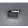 Trio Lampor TRAVE vägglampa utomhus, Vägglampa LED Antracit, 1-ljuskällor