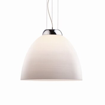 Ideallux TOLOMEO Pendellampa, Pendelbelysning Färg i rostfritt stål, 1-ljuskällor