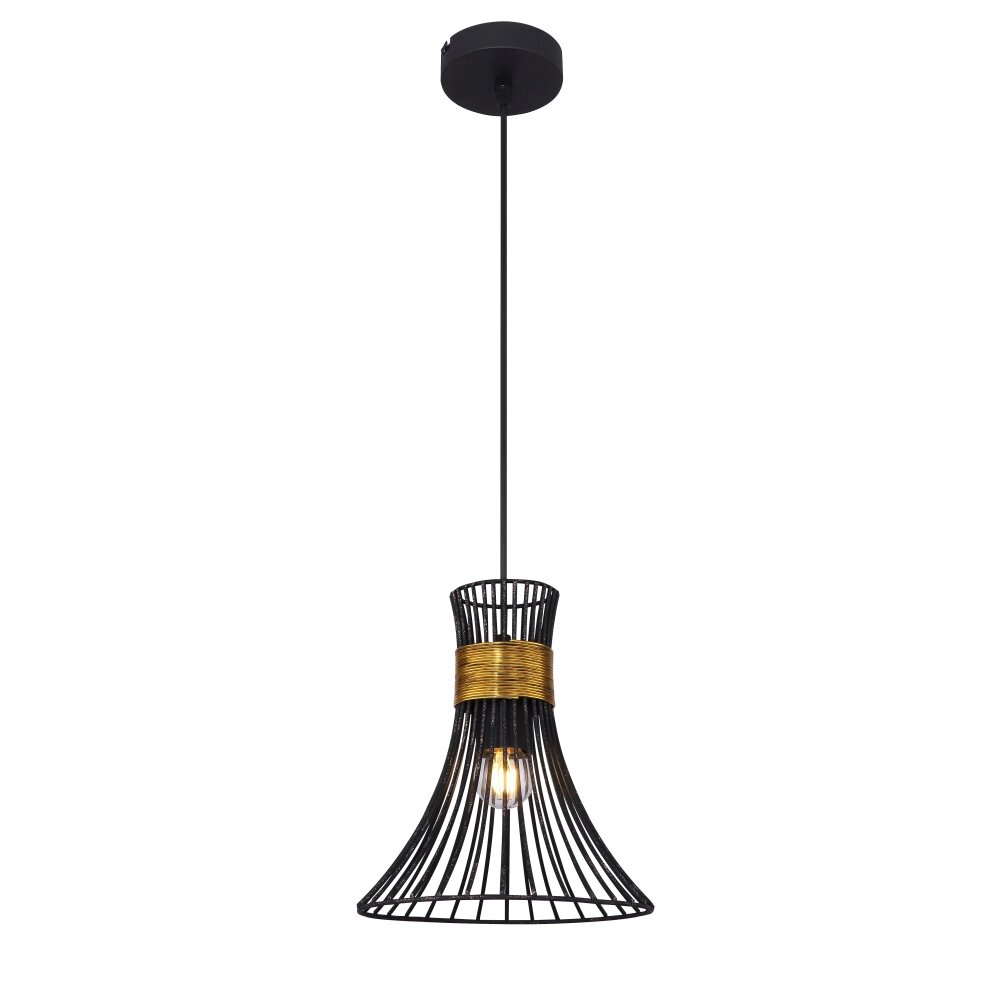 Globo ROXY Pendellampa Svart, 1-ljuskällor main product photo