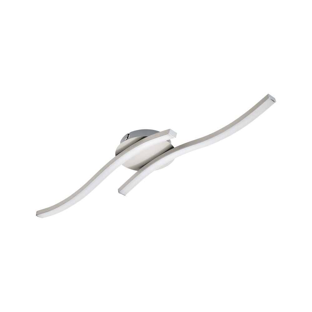 Eglo Lampor CABEZAS Taklampa LED Nickel matt, Vit, 2-ljuskällor main product photo