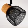 Grongroft Taklampa, Takstrålkastare Trä ljus, Svart, 1-ljuskällor