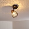 Grongroft Taklampa, Takstrålkastare Trä ljus, Svart, 1-ljuskällor