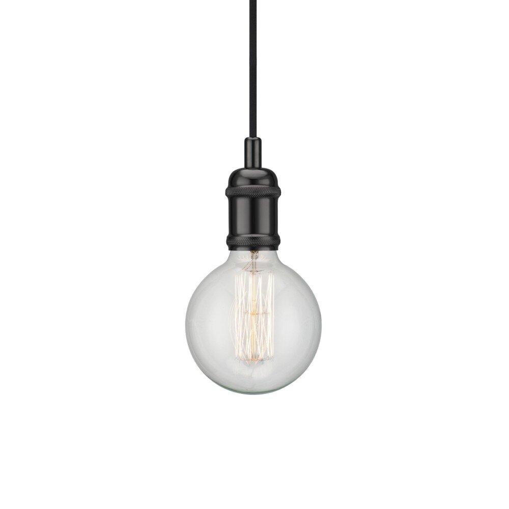 Nordlux AVRA Pendelbelysning Krom, Svart, 1-ljuskällor main product photo