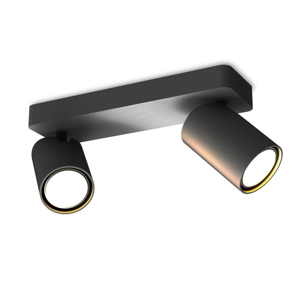 Mantra BLACK Taklampa Svart, 2-ljuskällor main product photo