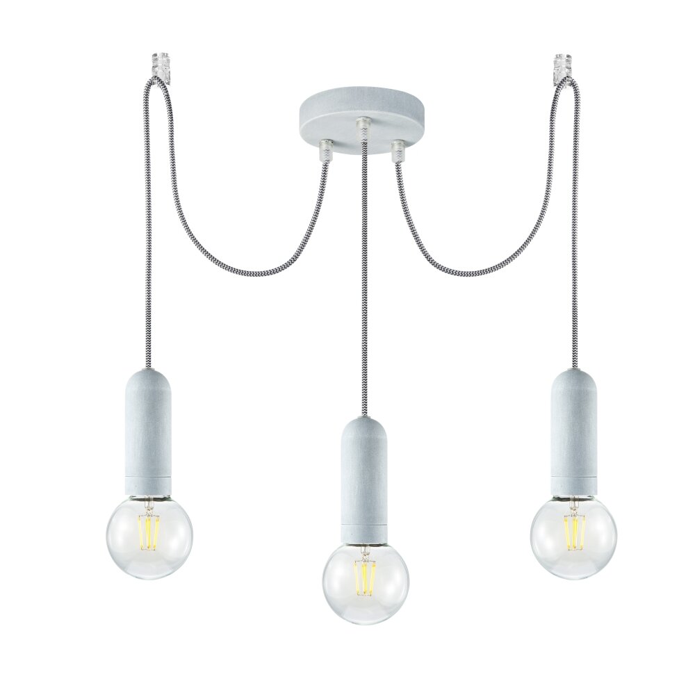 Leuchten Direkt ME Pendelbelysning Sten-look, 3-ljuskällor main product photo
