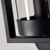 Burundi vägglampa utomhus, Vägglampa Svart, 1-ljuskällor