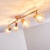 Palmira Taklampa, Takstrålkastare Kopparfärg, 4-ljuskällor