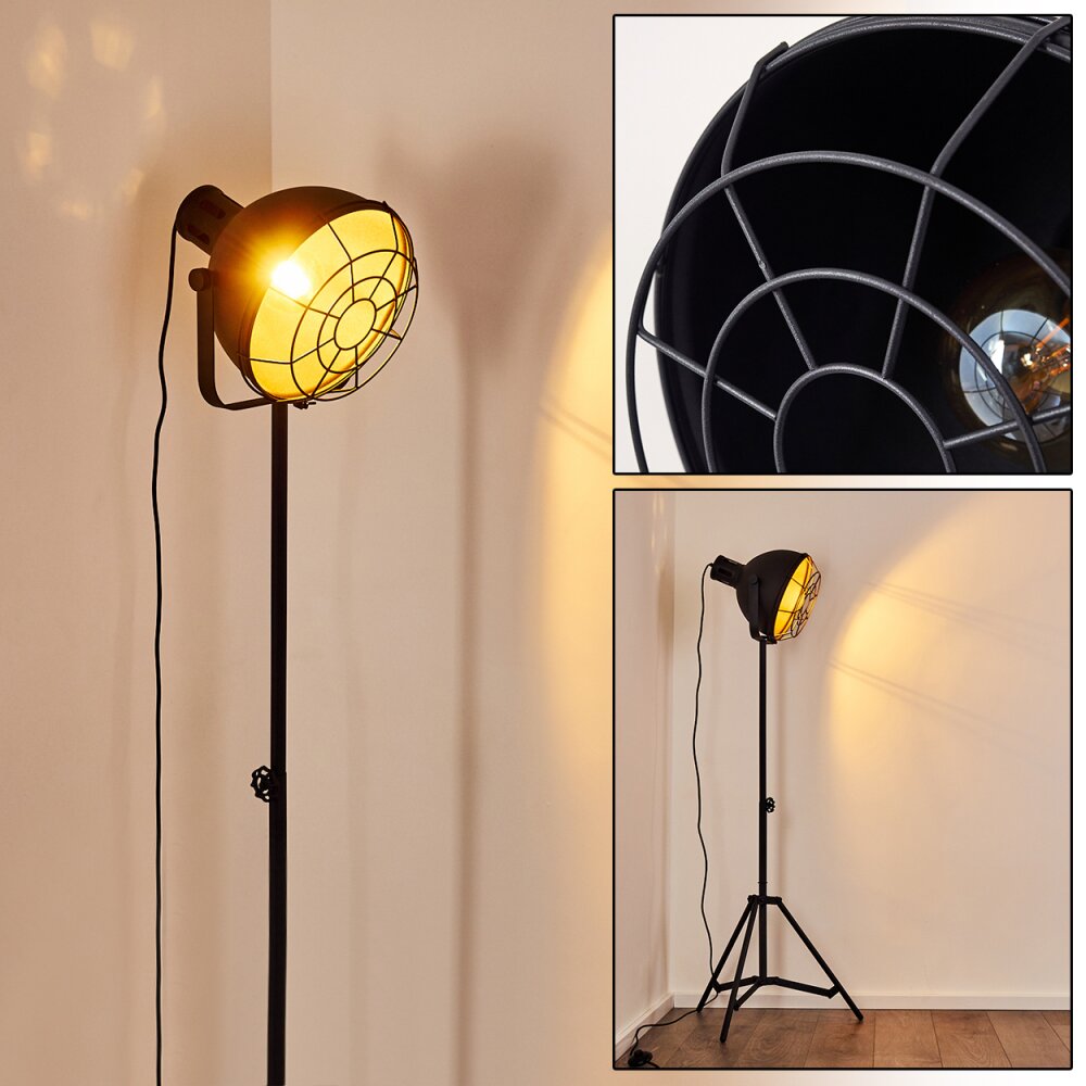 Jonsered Golvlampa Svart, 1-ljuskällor main product photo