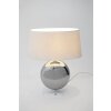 Holländer BOWLING Bordslampa Silver, Vit, 1-ljuskällor