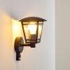 Siera Vägglampa Svart, 1-ljuskällor, Rörelsedetektor Siera Vägglampa Svart, 1-ljuskällor, Rörelsedetektor