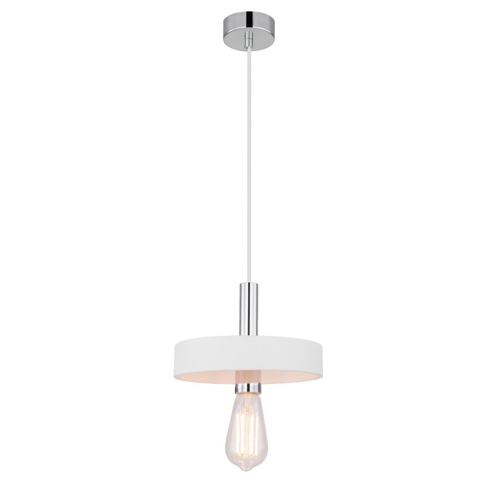 Globo CHRISTINE Pendellampa Vit, 1-ljuskällor main product photo