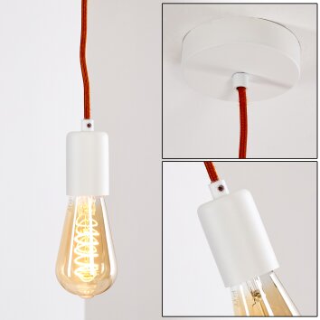 Lemone Pendellampa, Pendelbelysning Vit, 1-ljuskällor