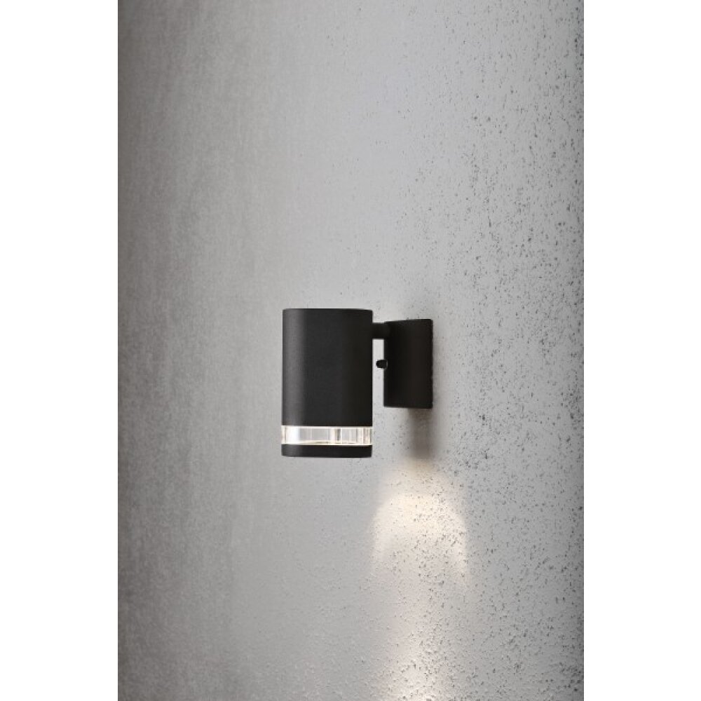Konstsmide Lampor Modena Vägglampa Svart, 1-ljuskällor main product photo
