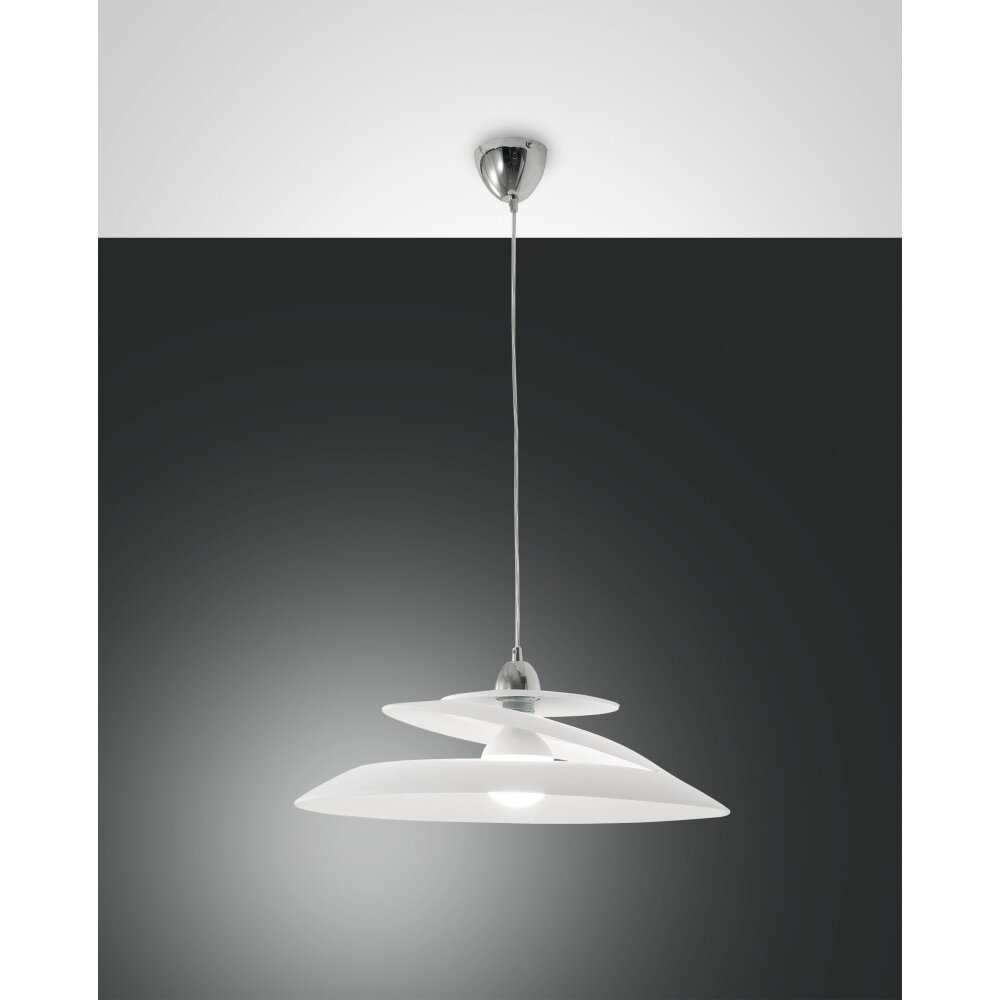 Fabas Luce Aragon Pendelbelysning Krom, 1-ljuskällor main product photo