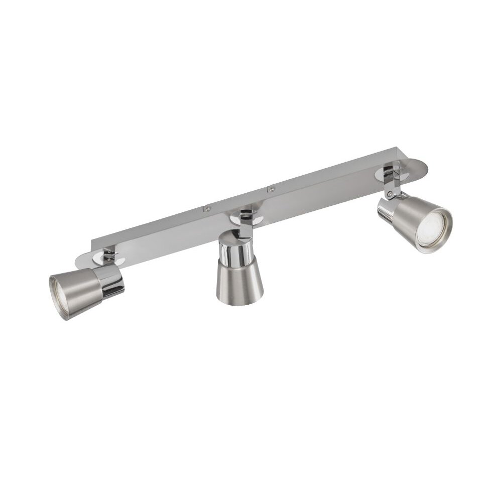 Honsel Lampor Ike Taklampa Silver, 3-ljuskällor main product photo