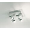 Fabas Luce Spotty Taklampa, Takstrålkastare LED Nickel matt, 4-ljuskällor