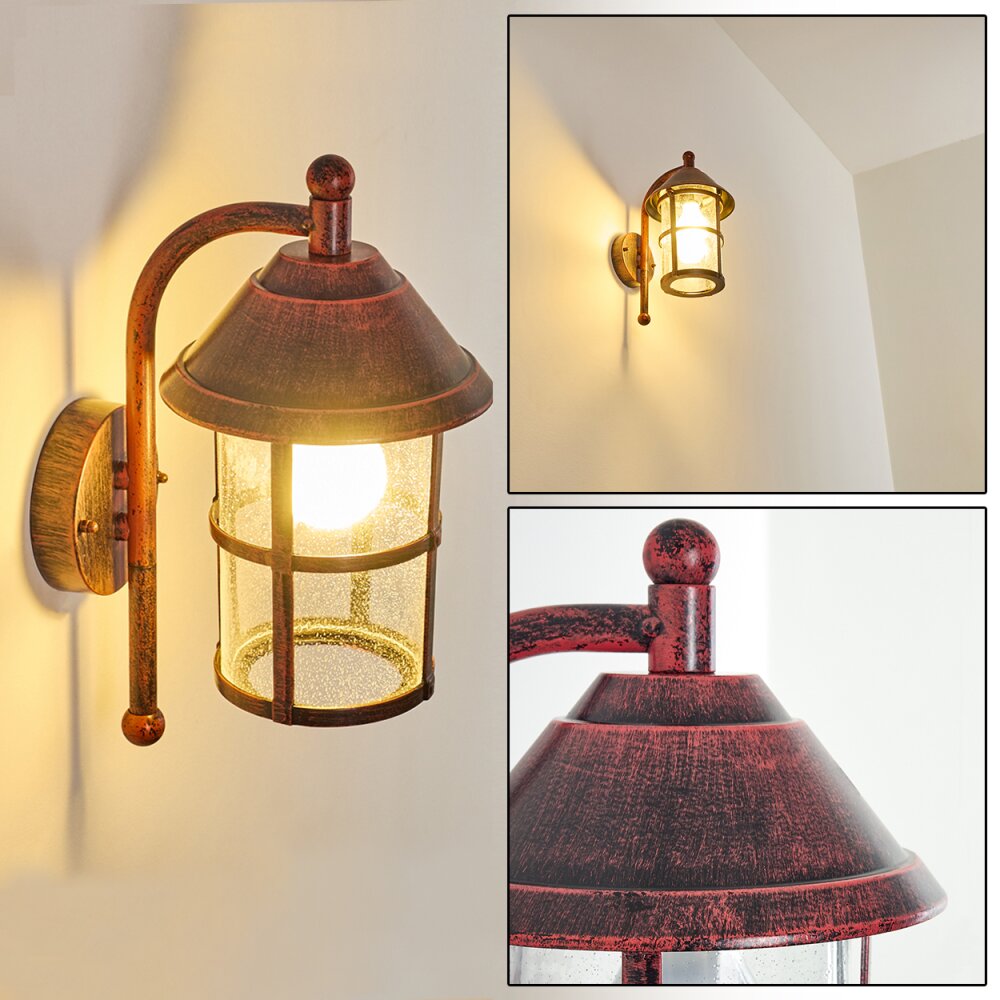 Saicourt Vägglampa Röd, Svart, 1-ljuskällor main product photo