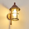 Saicourt Vägglampa Röd, Svart, 1-ljuskällor