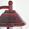 Saicourt Vägglampa Röd, Svart, 1-ljuskällor
