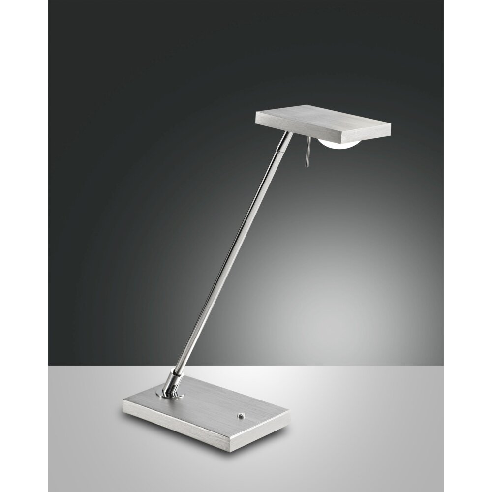 Fabas Luce Como Bordslampa LED Aluminium, Krom, 1-ljuskällor main product photo
