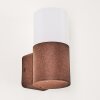 Buhrkall vägglampa utomhus, Vägglampa Rostfärger, 1-ljuskällor
