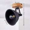 Svanfolk Taklampa, Takstrålkastare Trä ljus, 1-ljuskällor