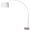 Steinhauer GRAMINEUS Golvlampa, Båglampor Färg i rostfritt stål, 1-ljuskällor