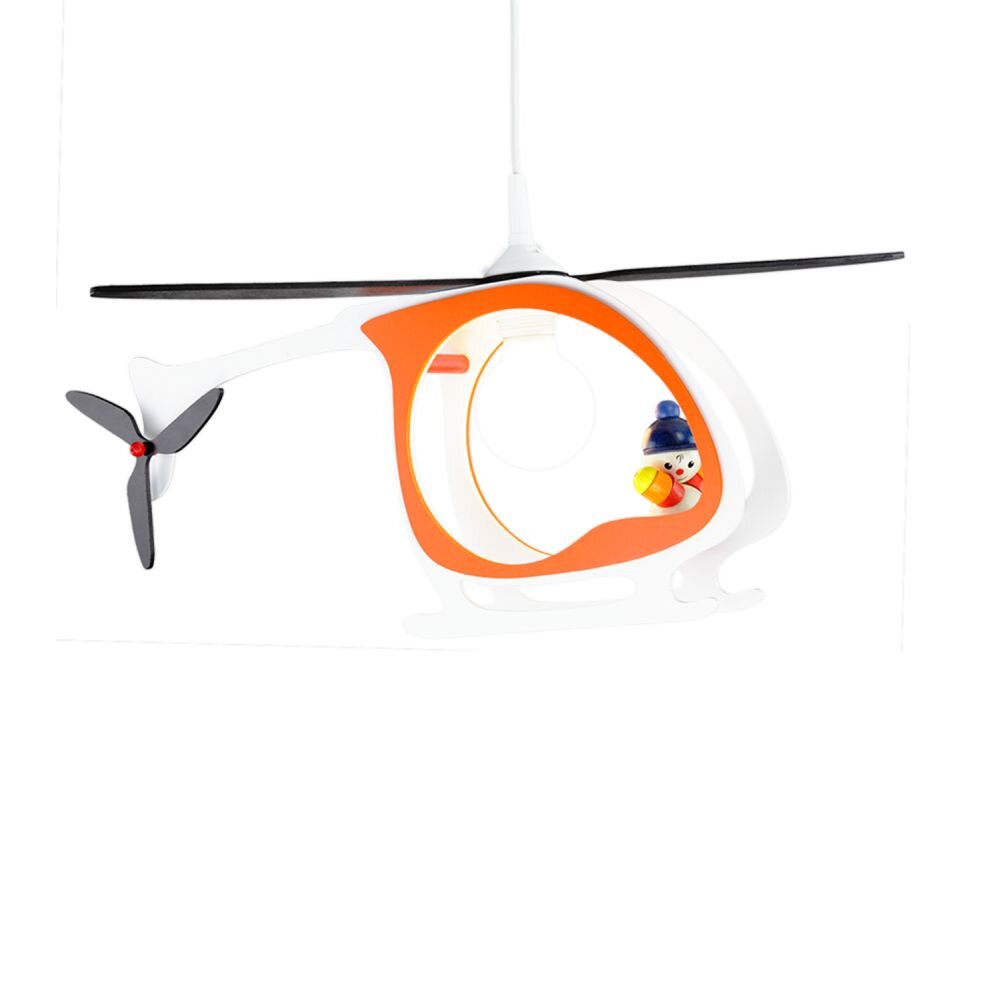 Elobra Barnbelysning JOE Pendelbelysning Orange, Vit, 1-ljuskällor main product photo