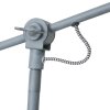 Steinhauer MEXLITE Bordslampa Grått, 1-ljuskällor