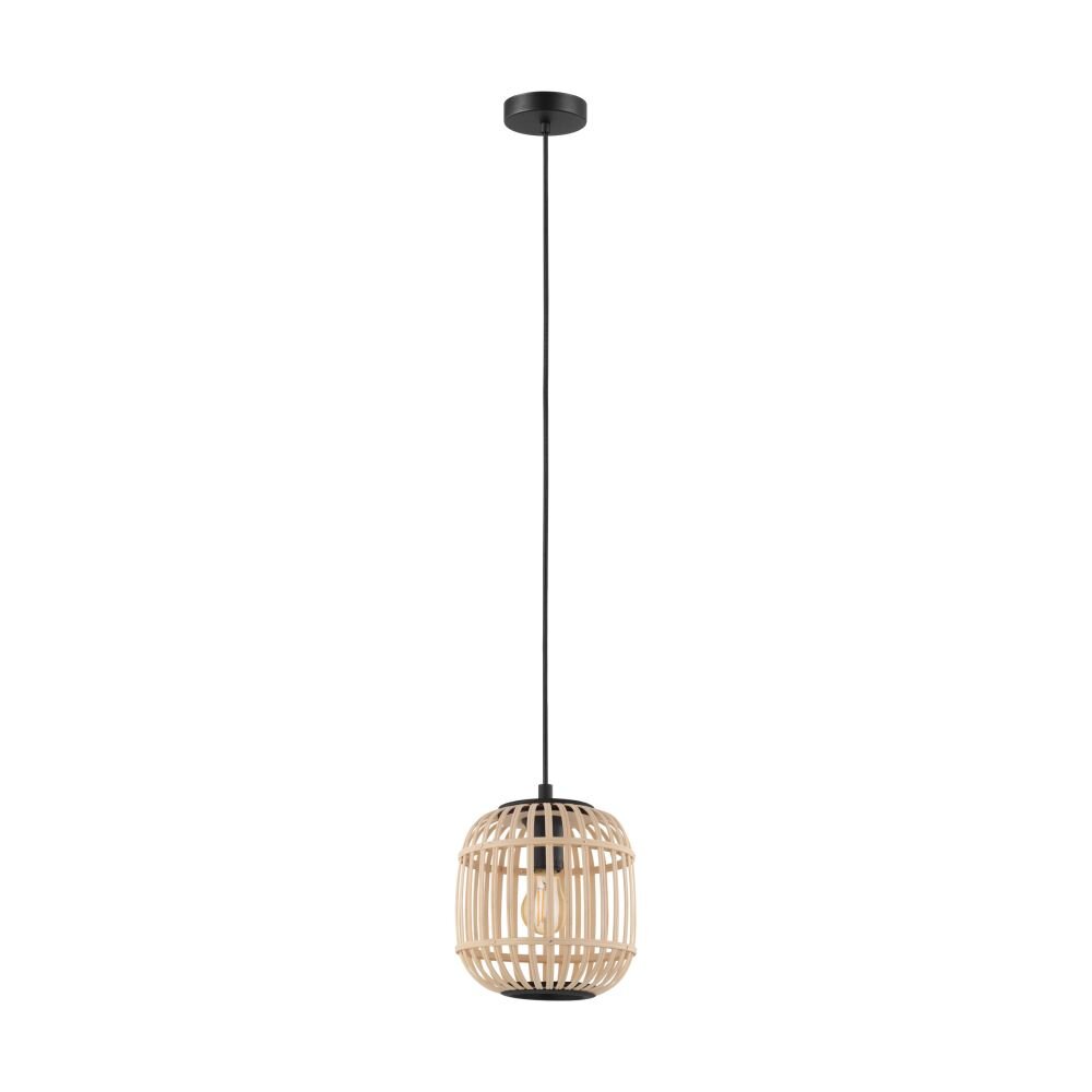 Eglo Lampor BORDESLEY Pendellampa Svart, 1-ljuskällor main product photo