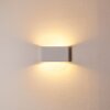 Tinglev vägglampa utomhus, Up & Down Lampa, Vägglampa LED Vit, 2-ljuskällor
