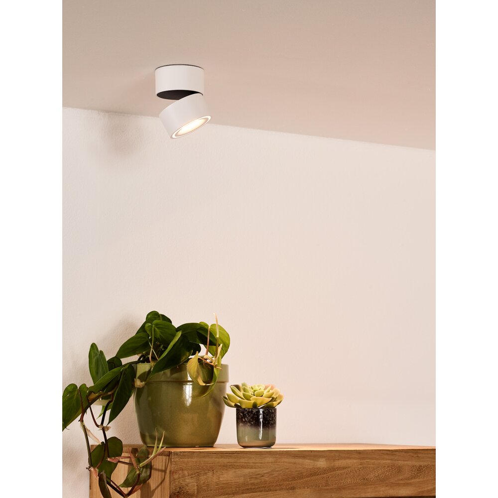 Lucide YUMIKO Taklampa, Takstrålkastare LED Vit, 1-ljuskällor main product photo