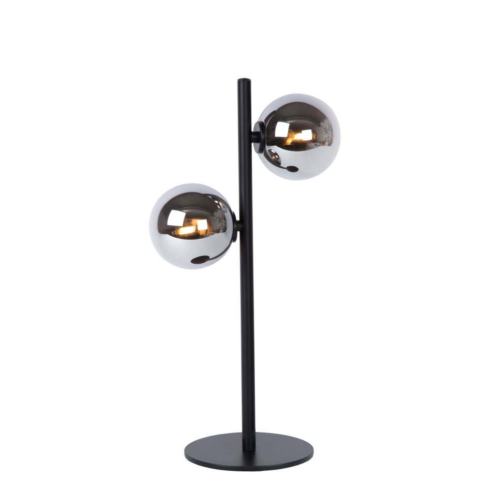 Lucide TYCHO Bordslampa Svart, 2-ljuskällor main product photo
