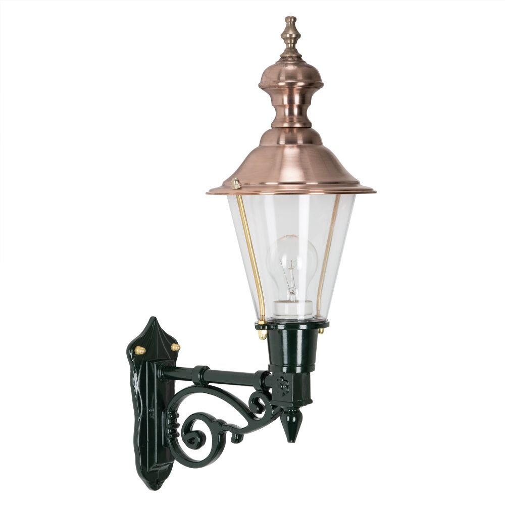KS Erlichting Edam Vägglampa Grön, Kopparfärg, 1-ljuskällor main product photo