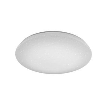 Trio Lampor NALIDA Taklampa LED Vit, 1-ljuskällor, Fjärrkontroll, Färgväxlare