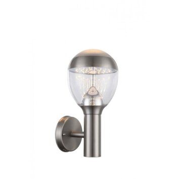 Globo CALLISTO Utomhusbelysning LED Färg i rostfritt stål, 1-ljuskällor