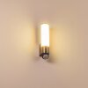 Vasön Vägglampa LED Rostfritt stål, 1-ljuskällor, Rörelsedetektor
