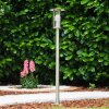 Fushun Golvlampa utomhus, Golvlampa Färg i rostfritt stål, Genomskinlig, klar, 1-ljuskällor