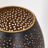 Saksborg Bordslampa Svart-guld, 1-ljuskällor