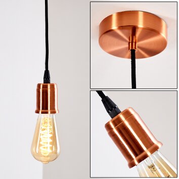 Lemone Pendellampa, Pendelbelysning Kopparfärg, 1-ljuskällor