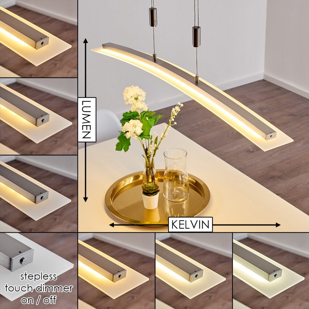 Delaware Pendelbelysning LED Silver, 1-ljuskällor main product photo