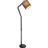 Globo MATTIS Golvlampa, Golvlampa Svart, 1-ljuskällor