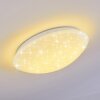 Brighton Taklampa LED Vit, 1-ljuskällor, Fjärrkontroll, Färgväxlare