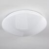 Brighton Taklampa LED Vit, 1-ljuskällor, Fjärrkontroll, Färgväxlare