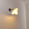 Surnu vägglampa utomhus, Vägglampa Brun, Rostfärger, 1-ljuskällor