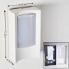 Lamoliere vägglampa utomhus, Vägglampa LED Vit, 1-ljuskällor
