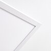 Salmi Taklampa, Panel LED Aluminium, Vit, 1-ljuskällor