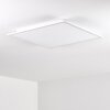 Salmi Taklampa, Panel LED Aluminium, Vit, 1-ljuskällor