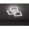 Wofi Taklampa LED Silver, 3-ljuskällor