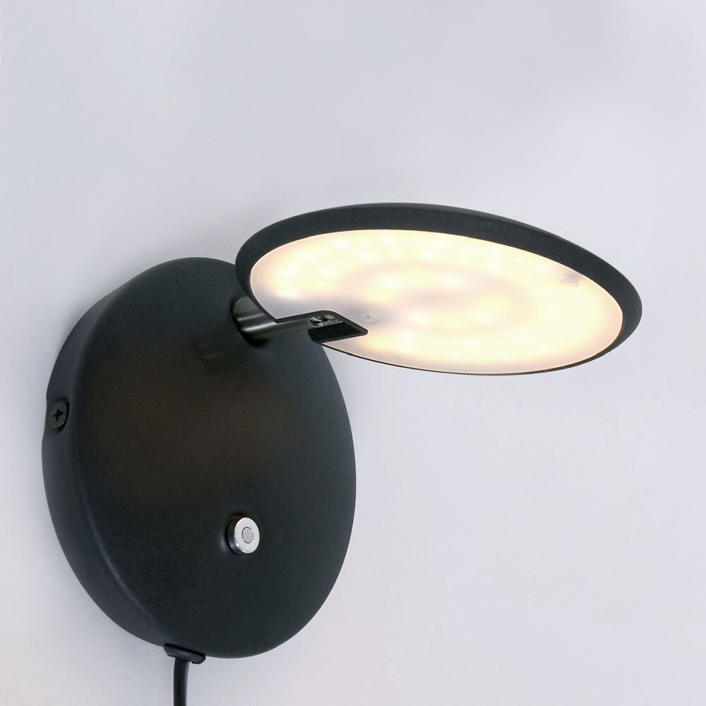 Steinhauer Zenith Vägglampa LED Svart, 1-ljuskällor main product photo